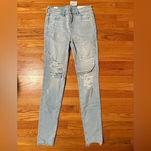 American Eagle Outfitters Light Blue High Rise Jeggings